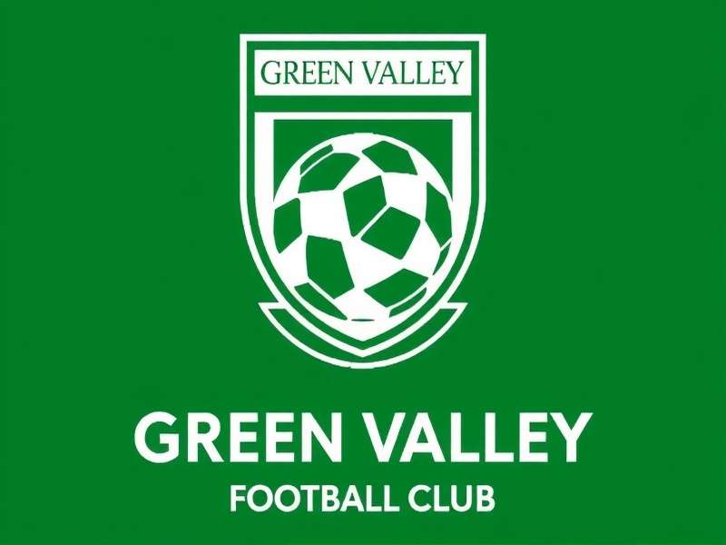 Young football players training at Green Valley Academy